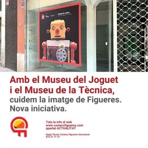 Nova iniciativa: Joguets i màquines d'escriure, als locals buits de Figueres