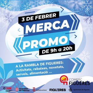 3 febrer 2014, Mercapromo a la Rambla de Figueres