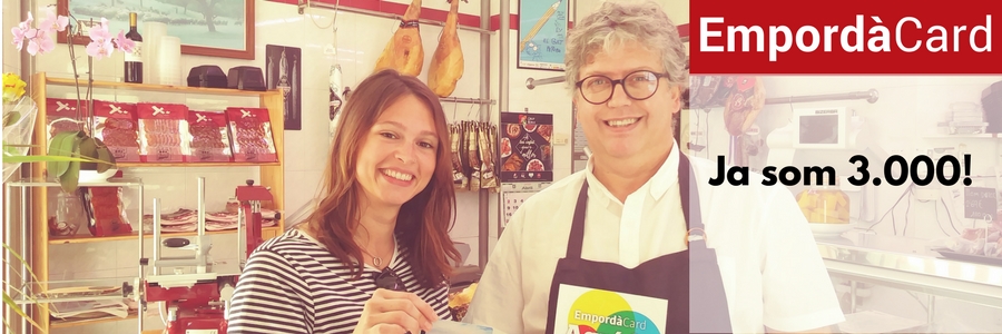 Premi per l'usuari 3000 de l'EmpordàCard!