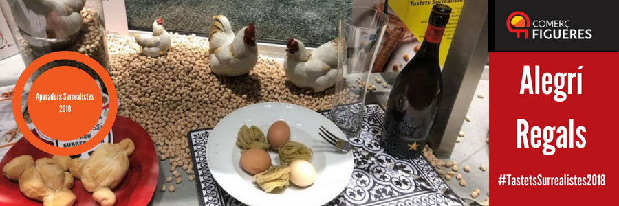 Guanyadors del Concurs d'Aparadors Surrealistes 2018!